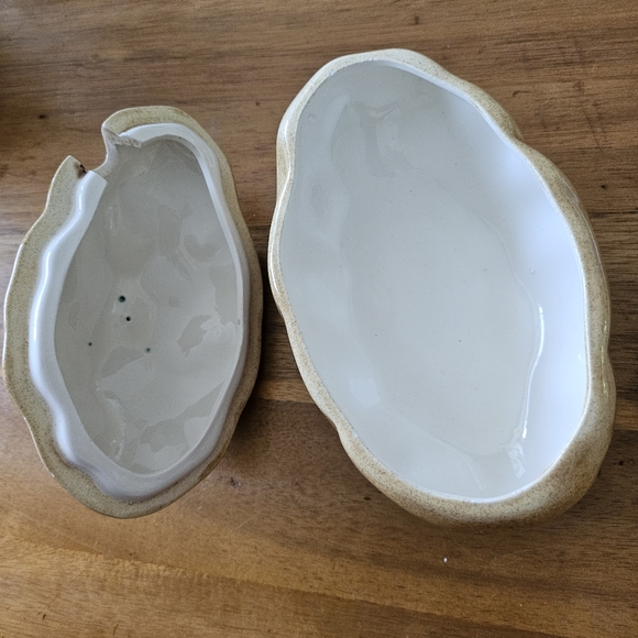 Potato Sour Cream Bowl Handmade 1996 Vintage Retro - Picture 4 of 6